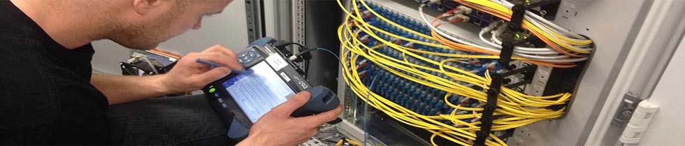 Network Cable Testing Cat5 Cat6 Coax and Fiber optic Certification