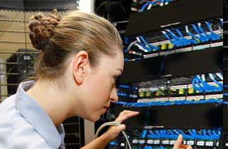 ethernet switch and router installation